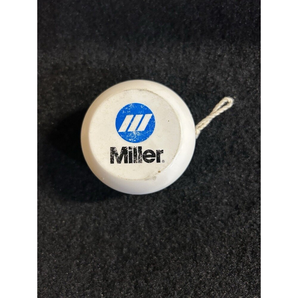 Vintage Miller Welding Promo Toy Rare YO-YO Blue/White B1